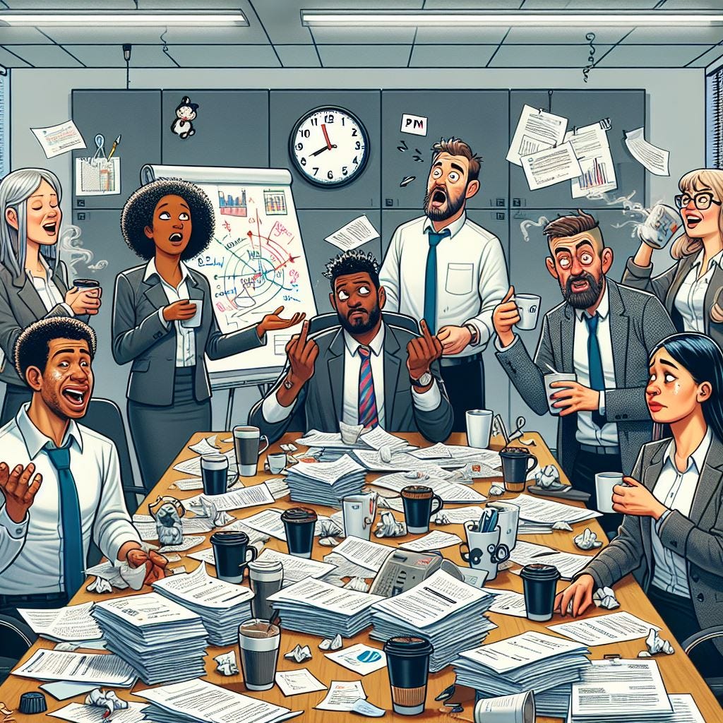 Corporate Chronicles: Surviving Meetings, Memos, and Mediocre Coffee